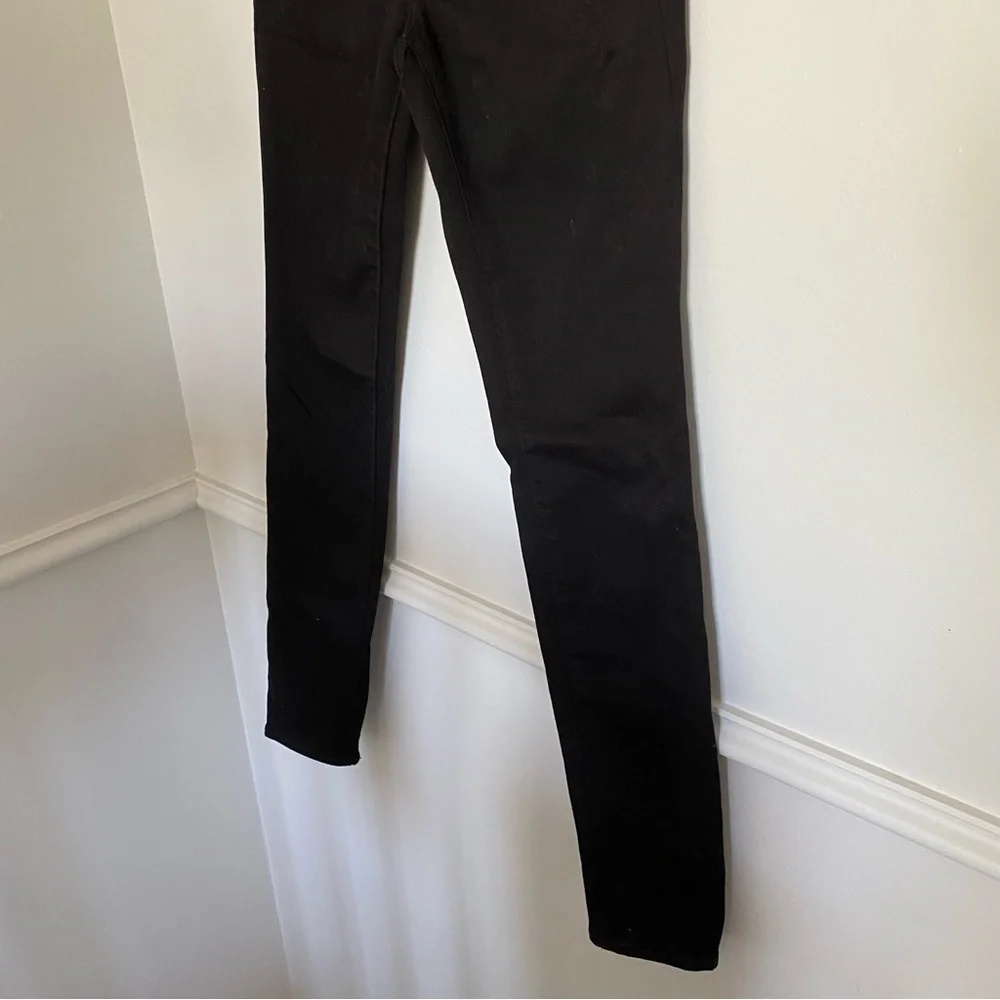Bnwt Madewell High Rise Black 9” Skinny Jeans Sz 24 - Picture 4 of 9